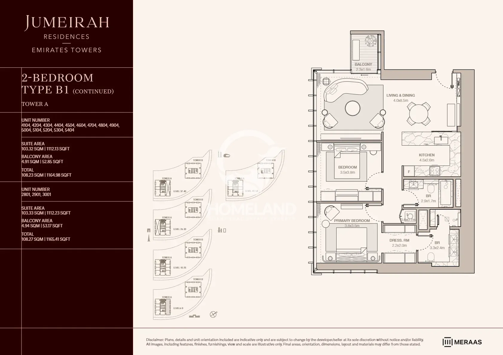 2 BR Type B1